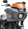  KLOCK WERKS Kolor Flare* Sport Windshield - 6" - Orange - FXLRST KWW-02-0623 