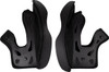  MOOSE RACING Air Intake Cheek Pads - Black - Small 0134-3196 
