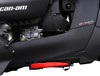  SHOW CHROME Combat Boards - Driver - Red - Ryker '19-'24 41-426RD 