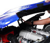  SHOW CHROME Hood Rod - Adjustable - Polaris Slingshot 44-110 