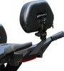  SHOW CHROME Ballistic Passenger Backrest - Black - Ryker '19-'23 41-420C 