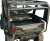  SEIZMIK Soft Doors - Middle/Rear Windows - Black - Honda Pioneer 1000 51-20983 