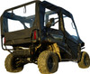  SEIZMIK Soft Doors - Middle/Rear Windows - Black - Honda Pioneer 1000 51-20983 