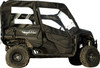  SEIZMIK Soft Doors - Middle/Rear Windows - Black - Honda Pioneer 1000 51-20983 