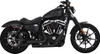  VANCE & HINES Mini Grenades Exhaust System - Matte Black 46884 