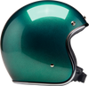 BILTWELL Bonanza Helmet - Metallic Catalina Green - Small 1001-358-202
