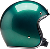 BILTWELL Bonanza Helmet - Metallic Catalina Green - XS 1001-358-201