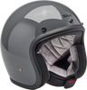BILTWELL Bonanza Helmet - Gloss Storm Gray - 2XL 1001-165-206