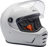  BILTWELL Lane Splitter Helmet - Gloss White - Large 1004-104-504 