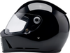 BILTWELL Lane Splitter Helmet - Gloss Black - Small 1004-101-502