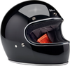 BILTWELL Gringo S Helmet - Gloss Black - Small 1003-101-502