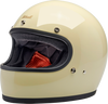 BILTWELL Gringo Helmet - Gloss White - Medium 1002-102-503