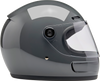 BILTWELL Gringo SV Helmet - Gloss Storm Gray - XL 1006-109-505