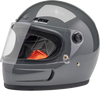 BILTWELL Gringo SV Helmet - Gloss Storm Gray - Large 1006-109-504