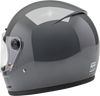 BILTWELL Gringo SV Helmet - Gloss Storm Gray - Large 1006-109-504