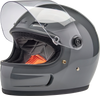 BILTWELL Gringo SV Helmet - Gloss Storm Gray - Large 1006-109-504