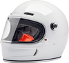 BILTWELL Gringo SV Helmet - Gloss White - Large 1006-104-504