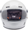 BILTWELL Gringo SV Helmet - Gloss White - Large 1006-104-504