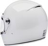 BILTWELL Gringo SV Helmet - Gloss White - Small 1006-104-502