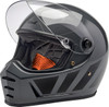  BILTWELL Lane Splitter Helmet - Storm Gray Inertia - XL 1004-569-505 