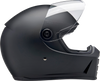 BILTWELL Lane Splitter Helmet - Flat Black - XL 1004-201-505