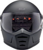  BILTWELL Lane Splitter Helmet - Flat Black - Large 1004-201-504 