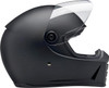  BILTWELL Lane Splitter Helmet - Flat Black - Large 1004-201-504 