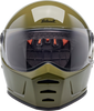 BILTWELL Lane Splitter Helmet - Gloss Olive Green - Medium 1004-154-503