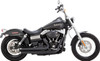  VANCE & HINES Big Shots Staggered Exhaust System - Matte Black 47958 