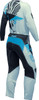  THOR Women's Sector Split Jersey - Starlight Blue/Black - 2XL 2911-0293 