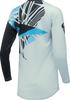 THOR Women's Sector Split Jersey - Starlight Blue/Black - Small 2911-0289