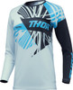  THOR Women's Sector Split Jersey - Starlight Blue/Black - Small 2911-0289 