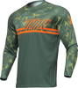 THOR Sector DIGI Jersey - Forest Green/Camo - XL 2910-7576