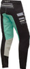  THOR Women's Prime Blaze Pants - Black/Mint - 9/10 2902-0353 