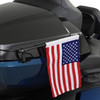  SHOW CHROME Folding Flag Pole - Right - Black - Can-Am RT/F3 41-203RBK 