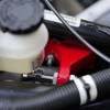  SHOW CHROME Master Cylinder Brace 44-103RED 
