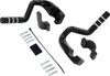 SHOW CHROME Adjustable Highway Peg - Satin Black with Contrast Cut - Can-Am 41-422 