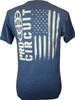 PRO CIRCUIT Pro Circuit Logo Flag T-Shirt Heather Navy Medium 646200-020 