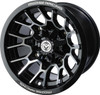  MOOSE UTILITY Wheel - 24X - Front/Rear - Black - 14x7 - 4/110 - 5+2 24147110GBMF54 