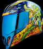  ICON Airflite* Helmet - Bugoid Blitz - Blue - Large 0101-15549 
