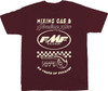  FMF Iconic T-Shirt - Maroon - Medium FA23118910MARMD 
