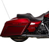  DRAG SPECIALTIES Freedom Seat - Vinyl - Double Diamond Red Stitch - FLH '09-'23 0801-1484 