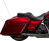 DRAG SPECIALTIES Freedom Seat - Vinyl - Double Diamond Silver Stitch - FLH '09-'23 0801-1482