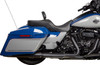  DRAG SPECIALTIES EZ Glide II Backrest - Small - Vinyl - Double Diamond Black Stitch 0822-0537 