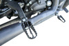  BURLY BRAND MX Mini Footpegs - Driver/Passenger - Black B13-1010B 