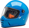 BILTWELL Lane Splitter Helmet - Gloss Tahoe Blue - Large 1004-129-504