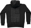  Z1R Merica Hoodie - Black - Large 3050-6564 