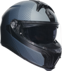 AGV Tourmodular Helmet - Textour - Matte Black/Gray - Large 211251F2OY100L