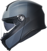 AGV Tourmodular Helmet - Textour - Matte Black/Gray - Large 211251F2OY100L