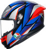  AGV K6 S Helmet - Slashcut - Black/Blue/Red - Large 2118395002015L 